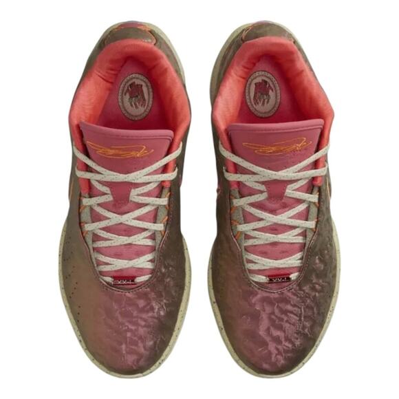 NIKE LEBRON XXI 21 EMBER GLOW ELEMENTAL GOLD MEN SHOES FN0708-800 Size 10 New!! - Picture 1 of 15